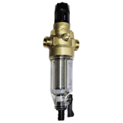 810548 - Protector mini C/R HWS 1/2" – фильтр для холодной воды с прямой промывкой и редуктором давления