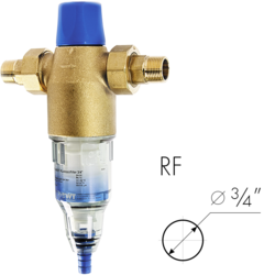 10204 - AVANTI RF 11/2" фильтр механической очистки с ручной обратной промывкой для холодной воды