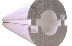 Трубная теплоизоляция Скорлупа ППС 57 x 50mm (канализационная 51)