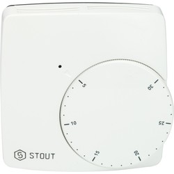 STE-0002-000004 - Термостат Stout WFHT-BASIC со светодиодом (норм. закр) 